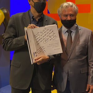 Sá Leitão dedicatória